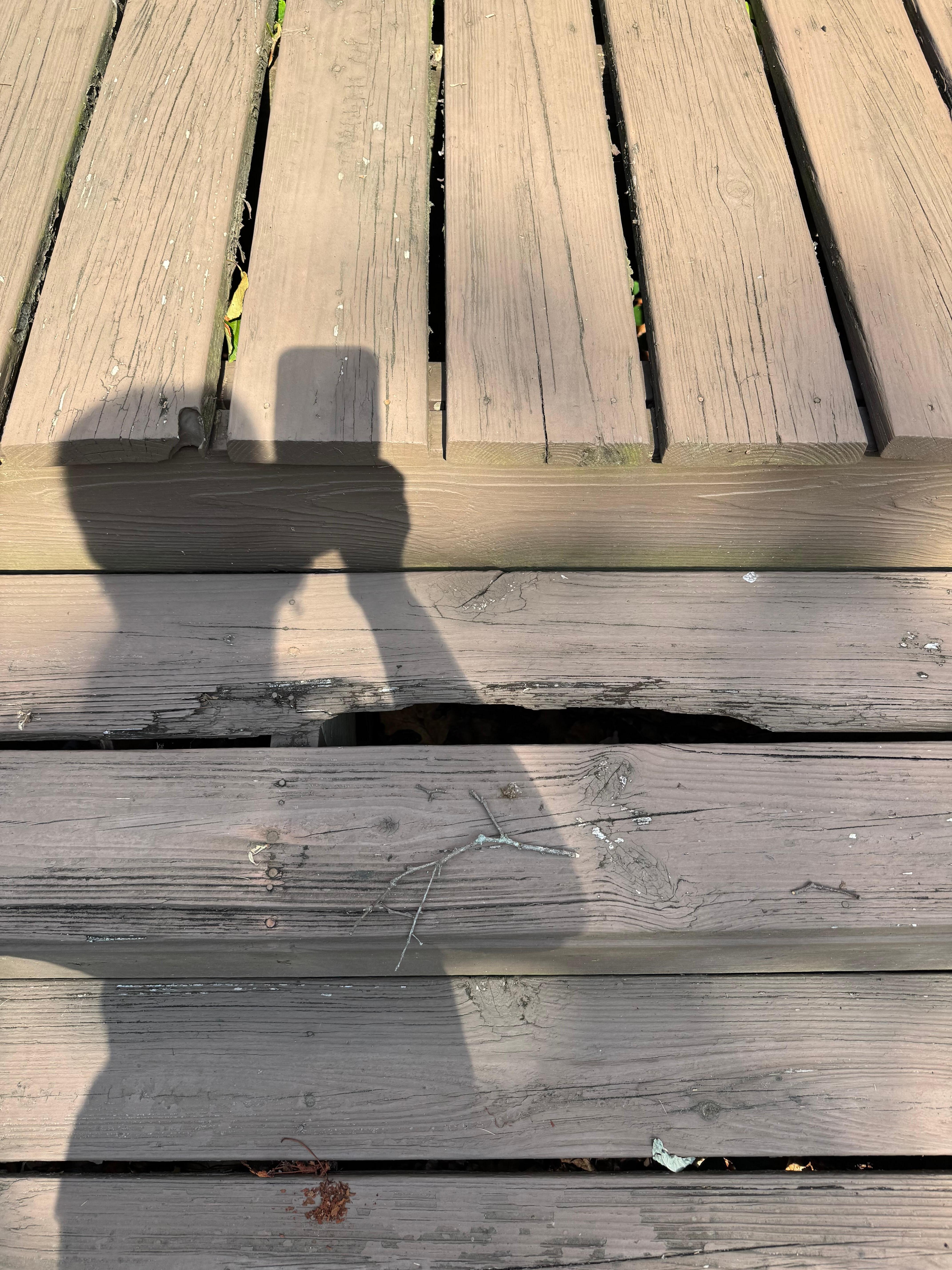 Poor stair conditions