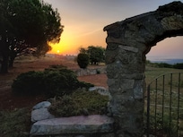 Sunrise at the terrace