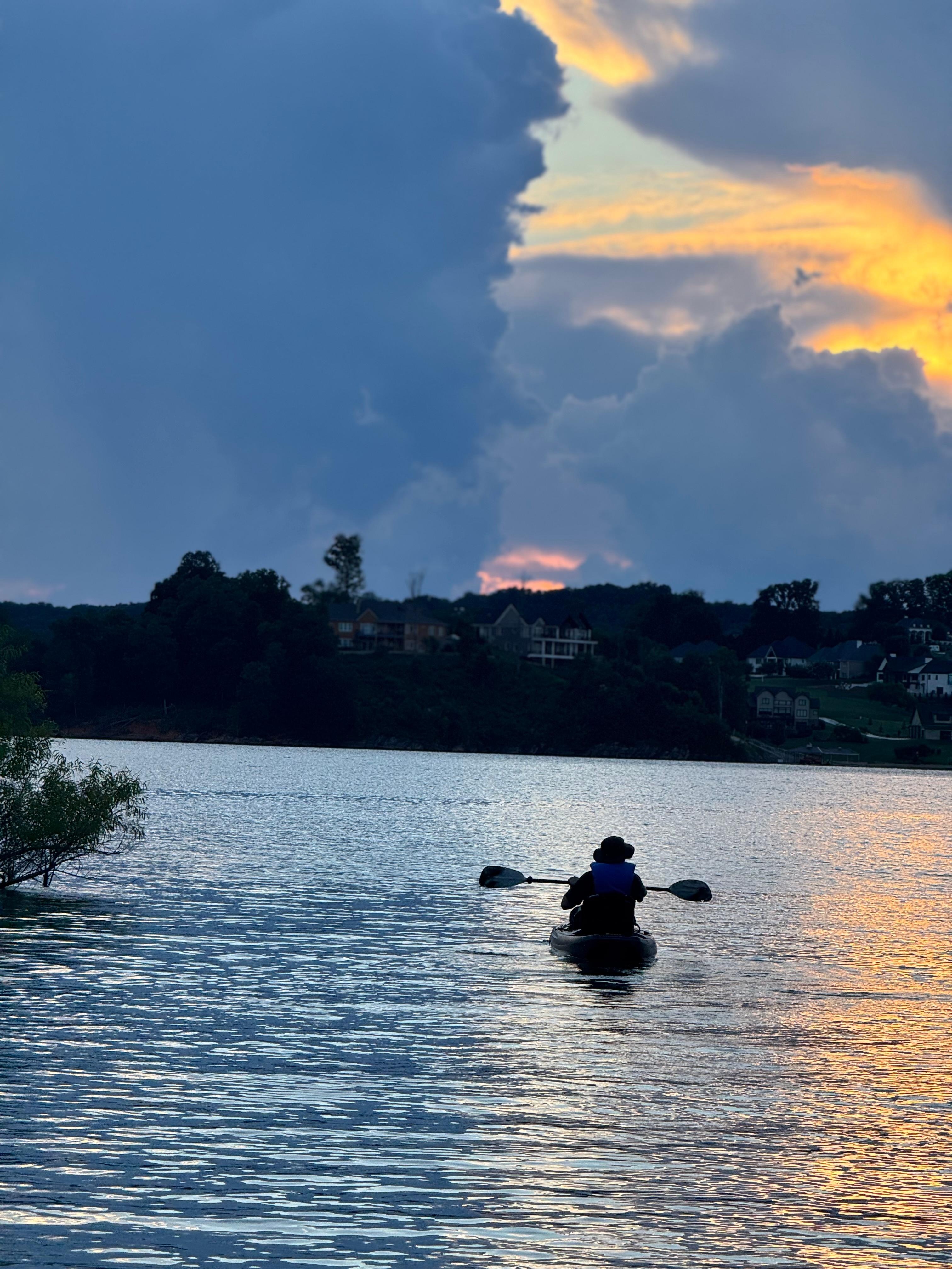 Enjoying the kayaks!