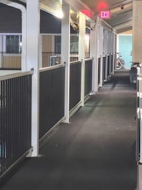 Stairway to the rooms