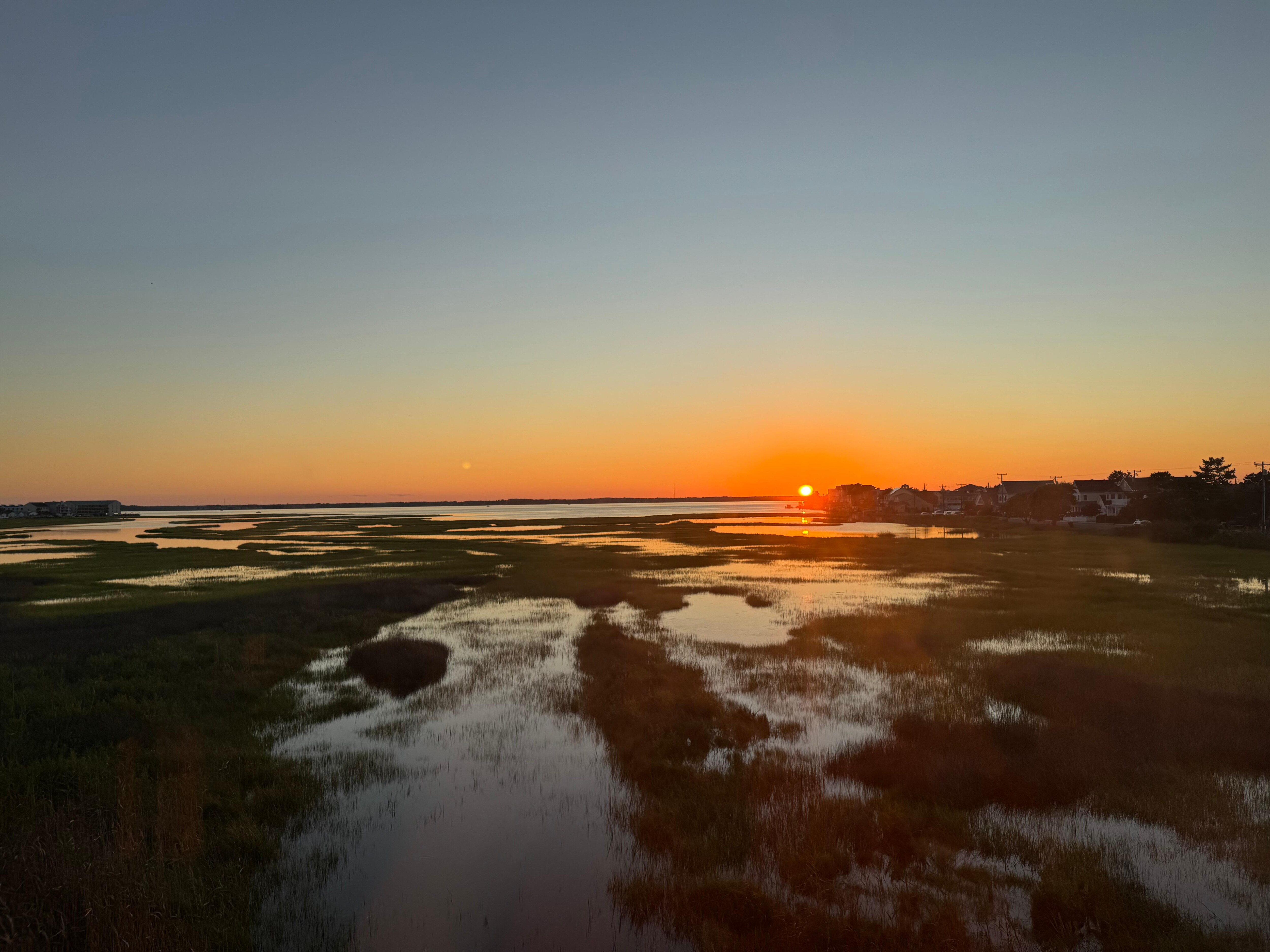 Sunset from windows!  