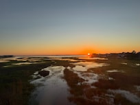 Sunset from windows!