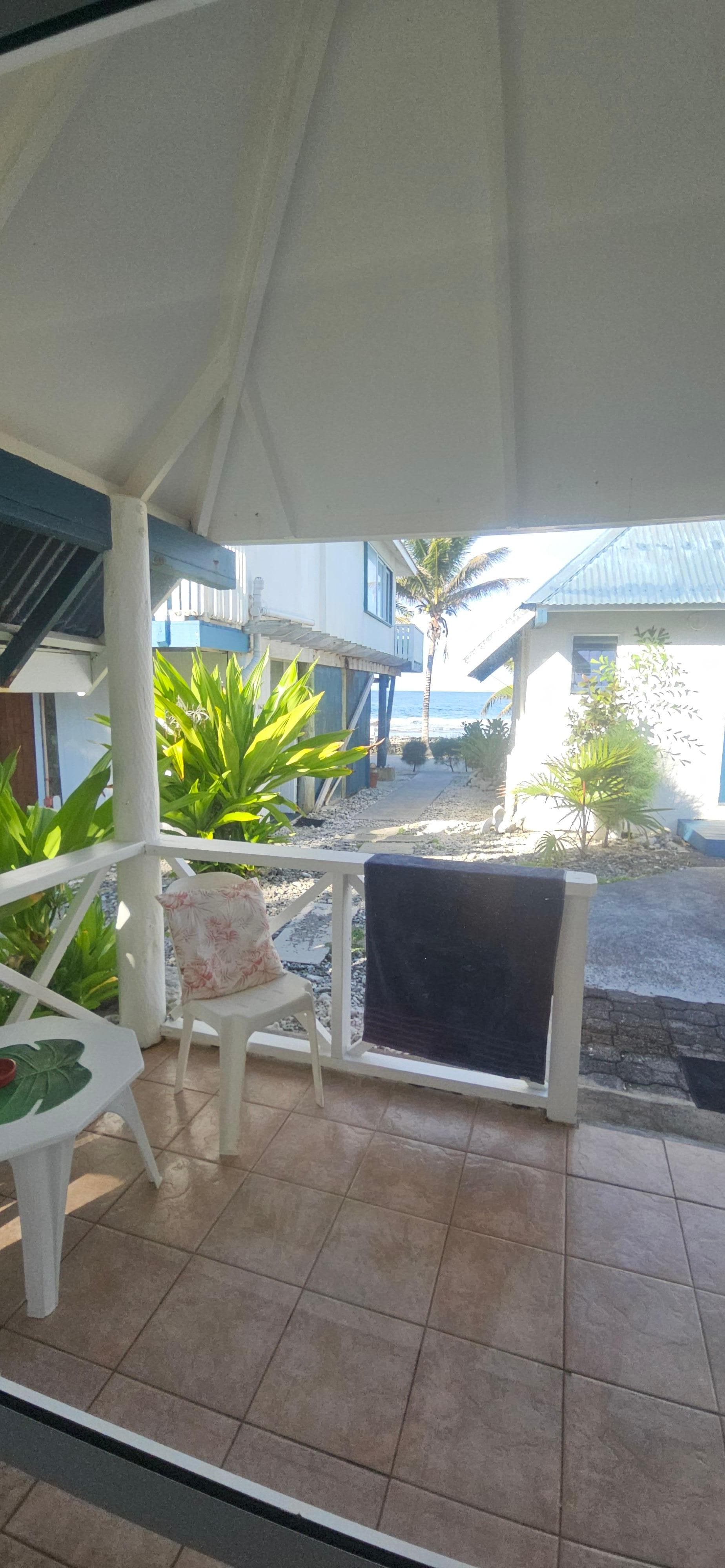 Villa 6 balcony view