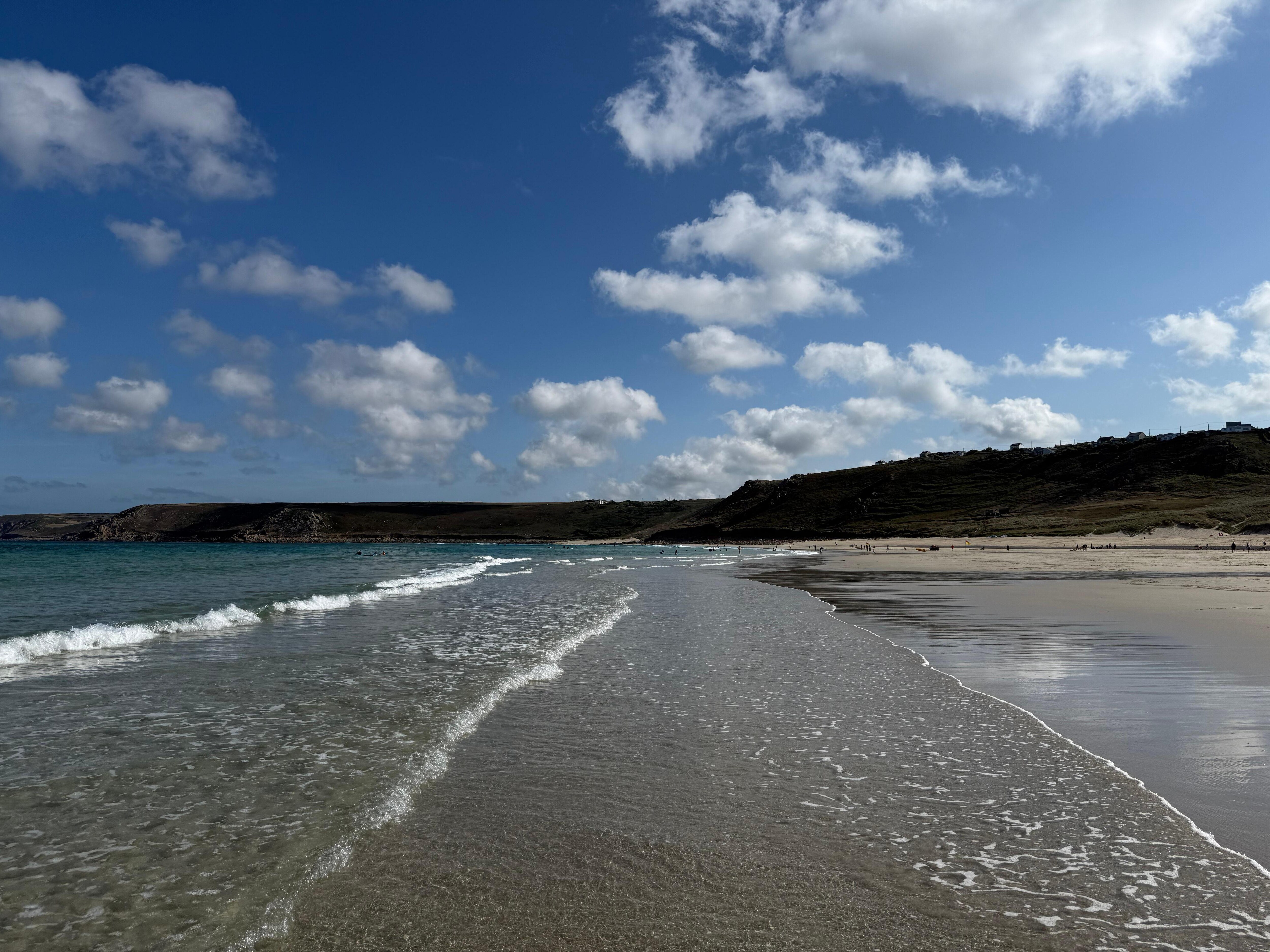 Sennen Cove beach. 