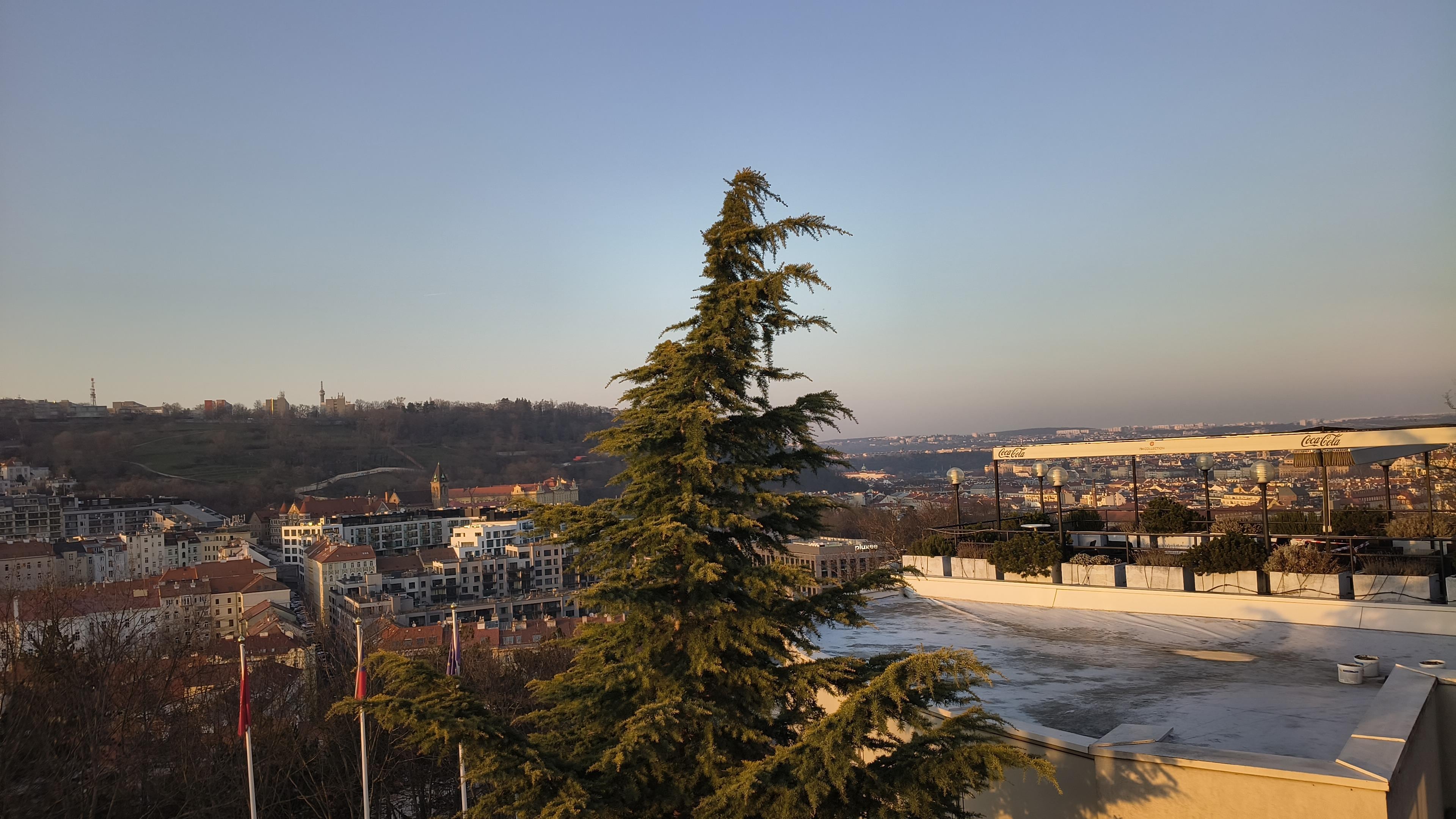 Aussicht aus unserem Zimmer 