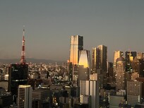 Sunrise view from our room