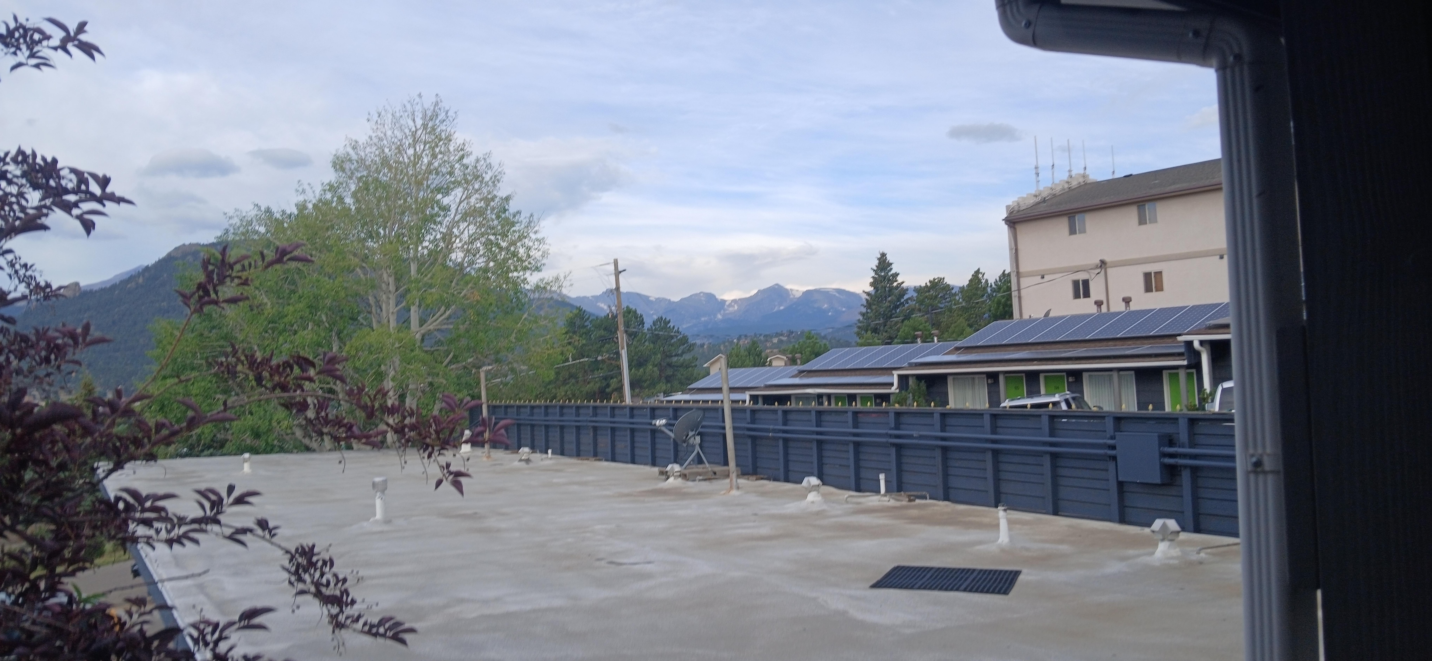 View from our door