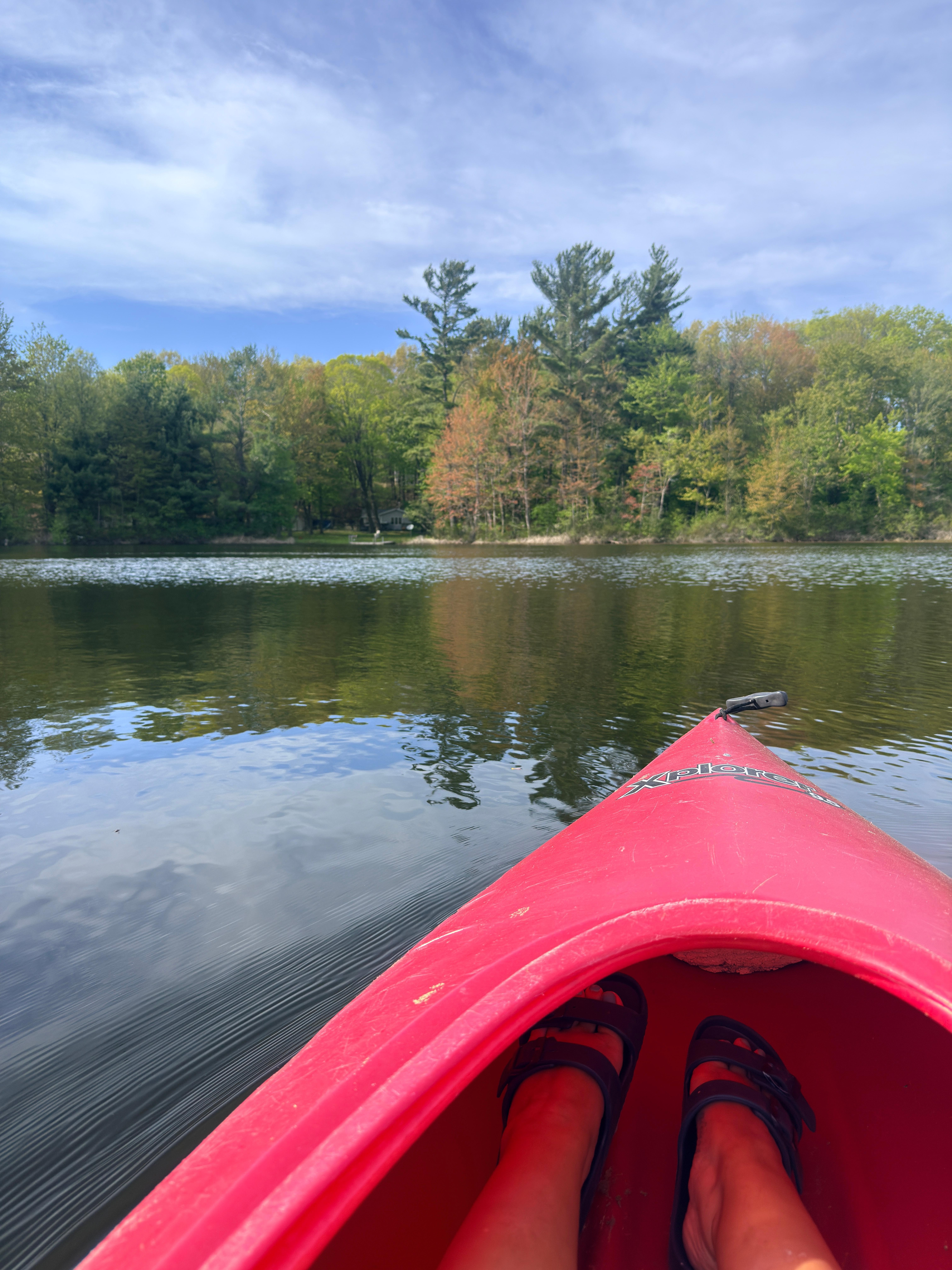 Kayaking views!