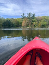 Kayaking views!