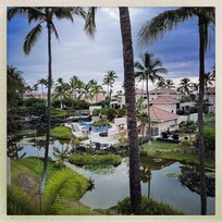 view from balcony