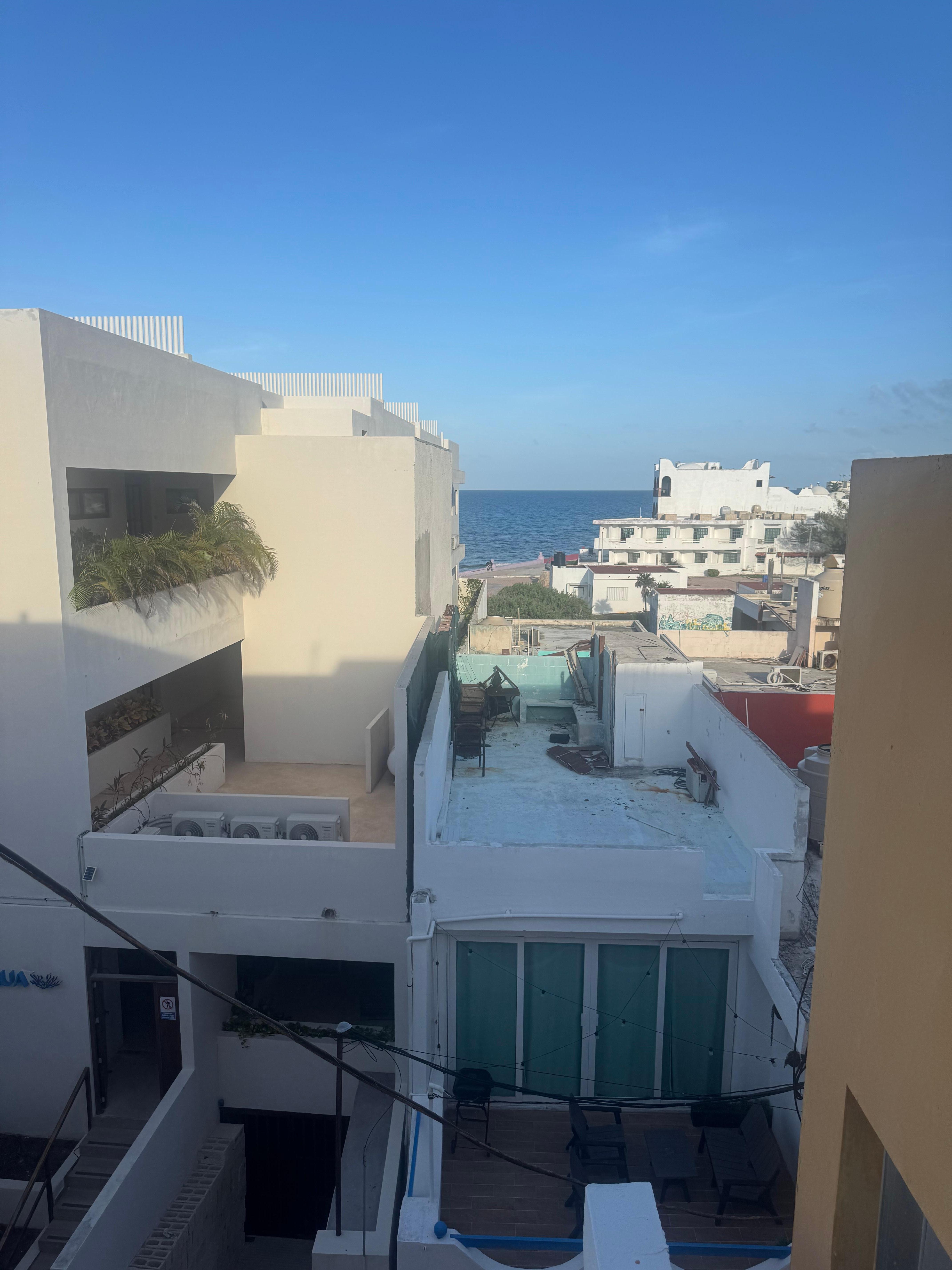 Partial ocean view room