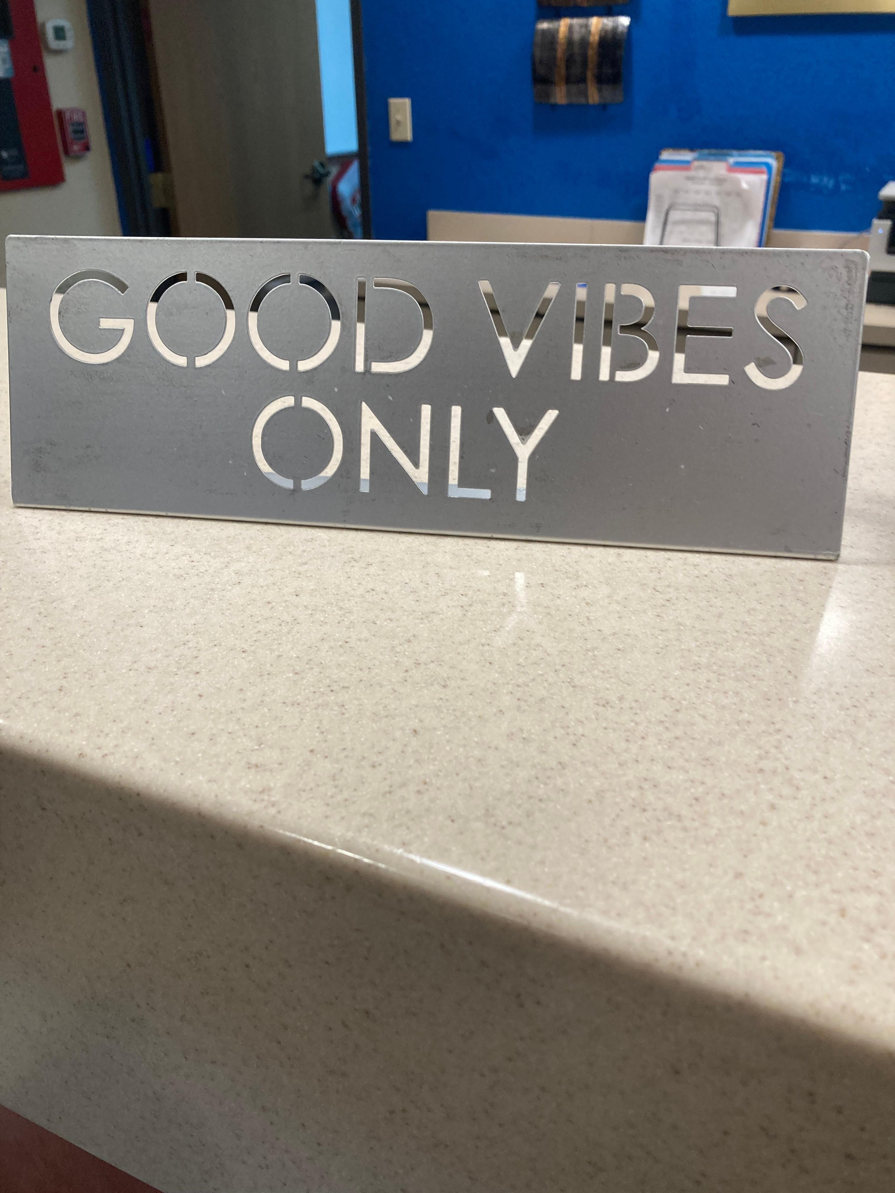 I loved seeing this at the front desk