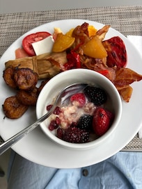 From the La Peninsula buffet for breakfast