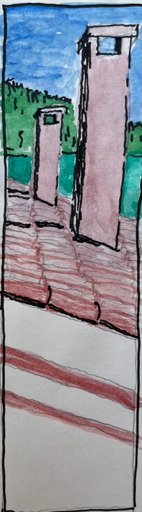 View from the balcony