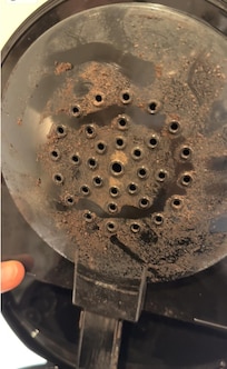 Filthy coffeemaker