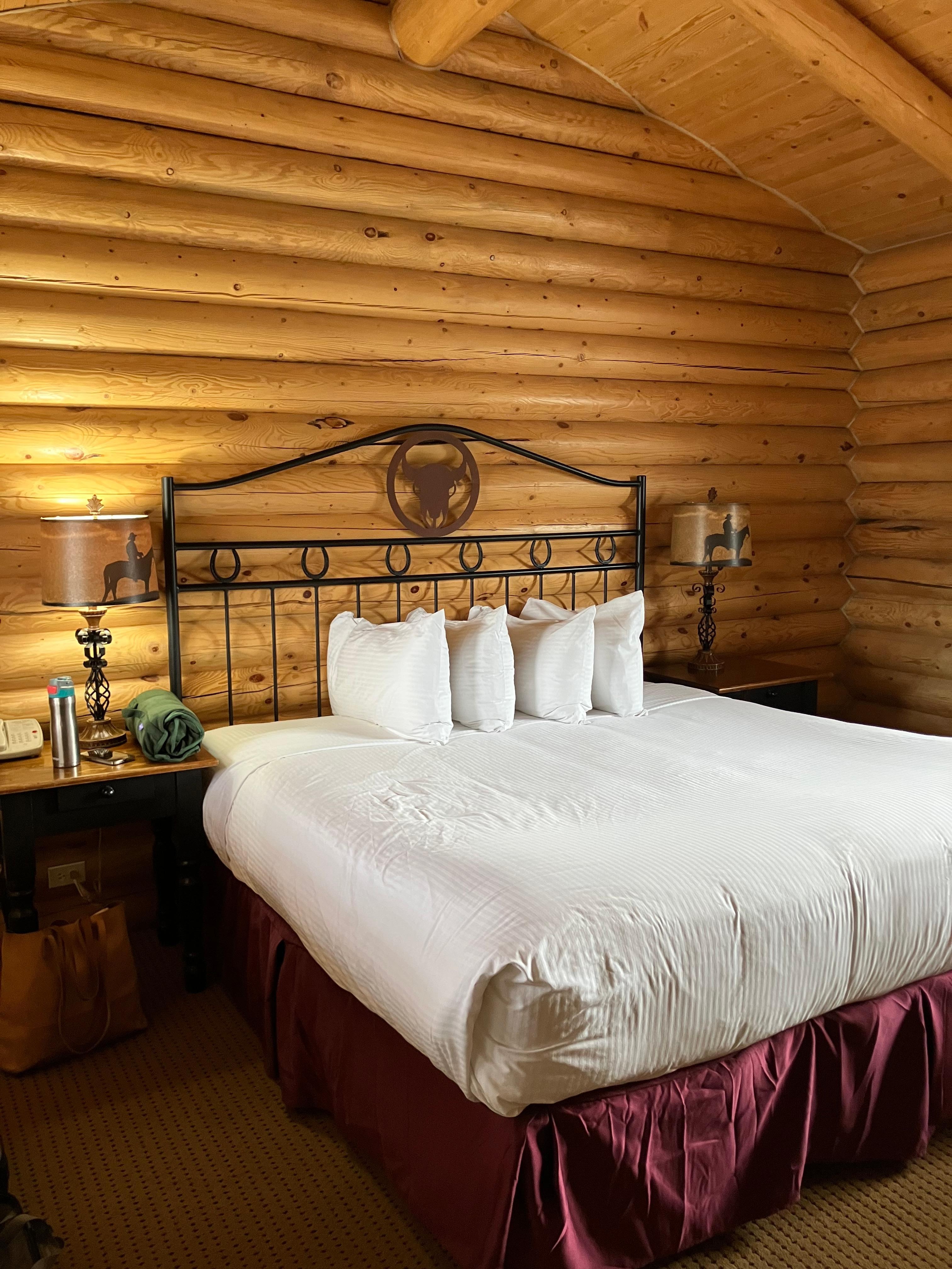 Comfy king sized room