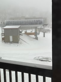 Right by Oma’s lift just a few steps away