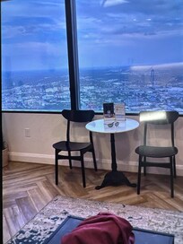 Top floor view. Sorry I didn’t take photos all I had was the 1 video