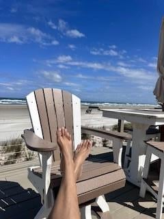 Beautiful Deck to enjoy the sea breeze on 