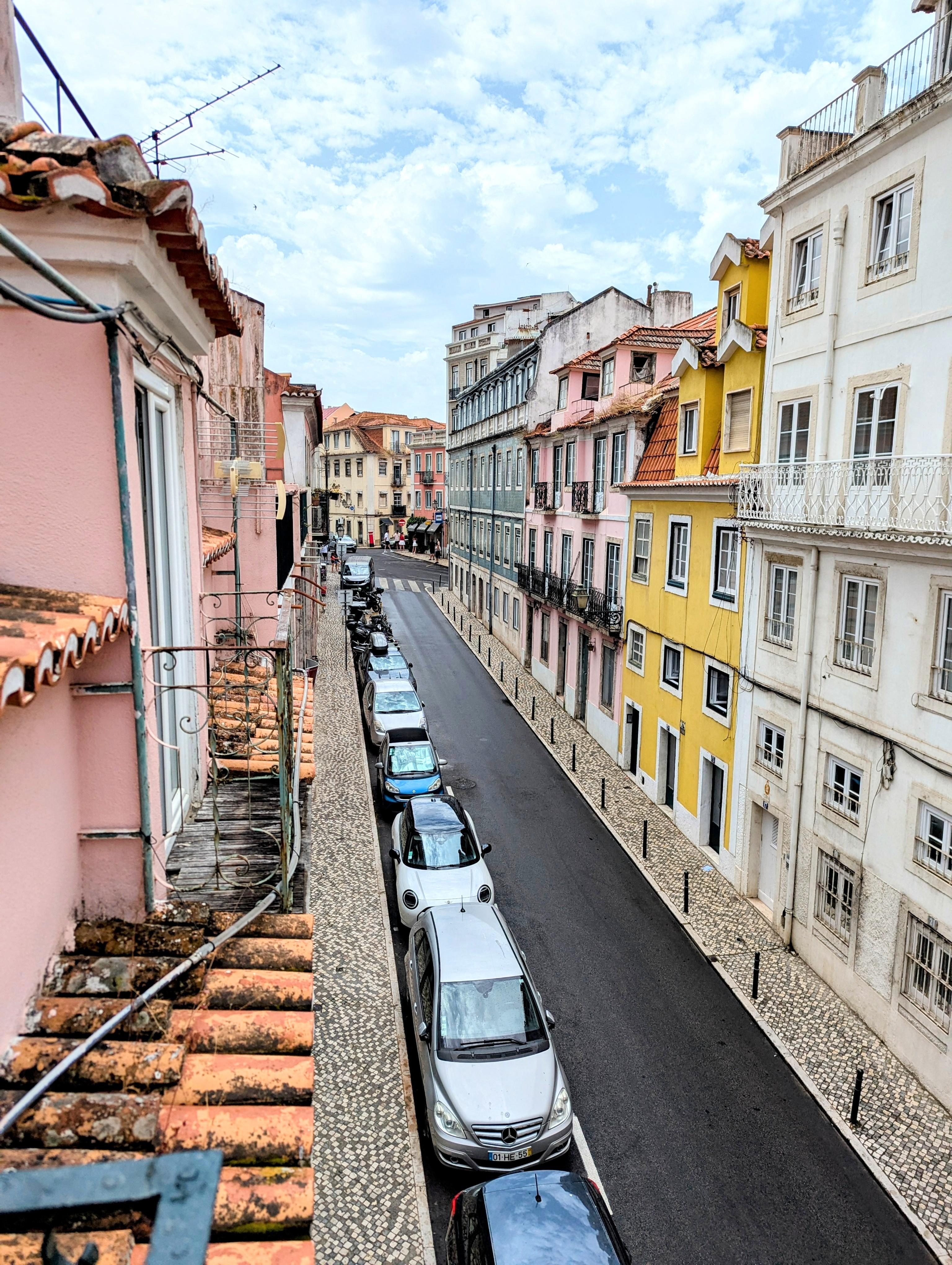 View of the neighbourhood from the balcony 