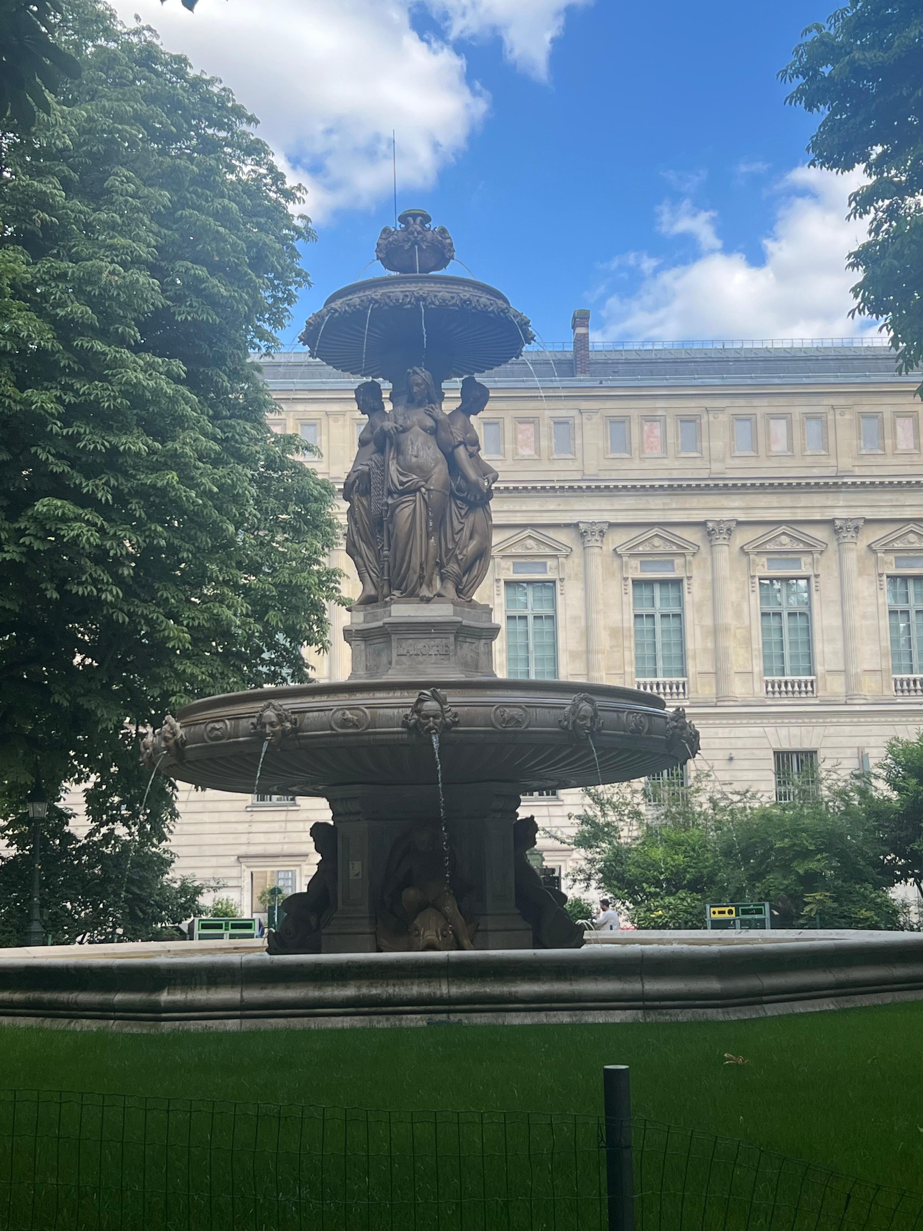 Square Louvois park 