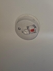 Broken smoke detector