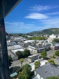 Looking towards water