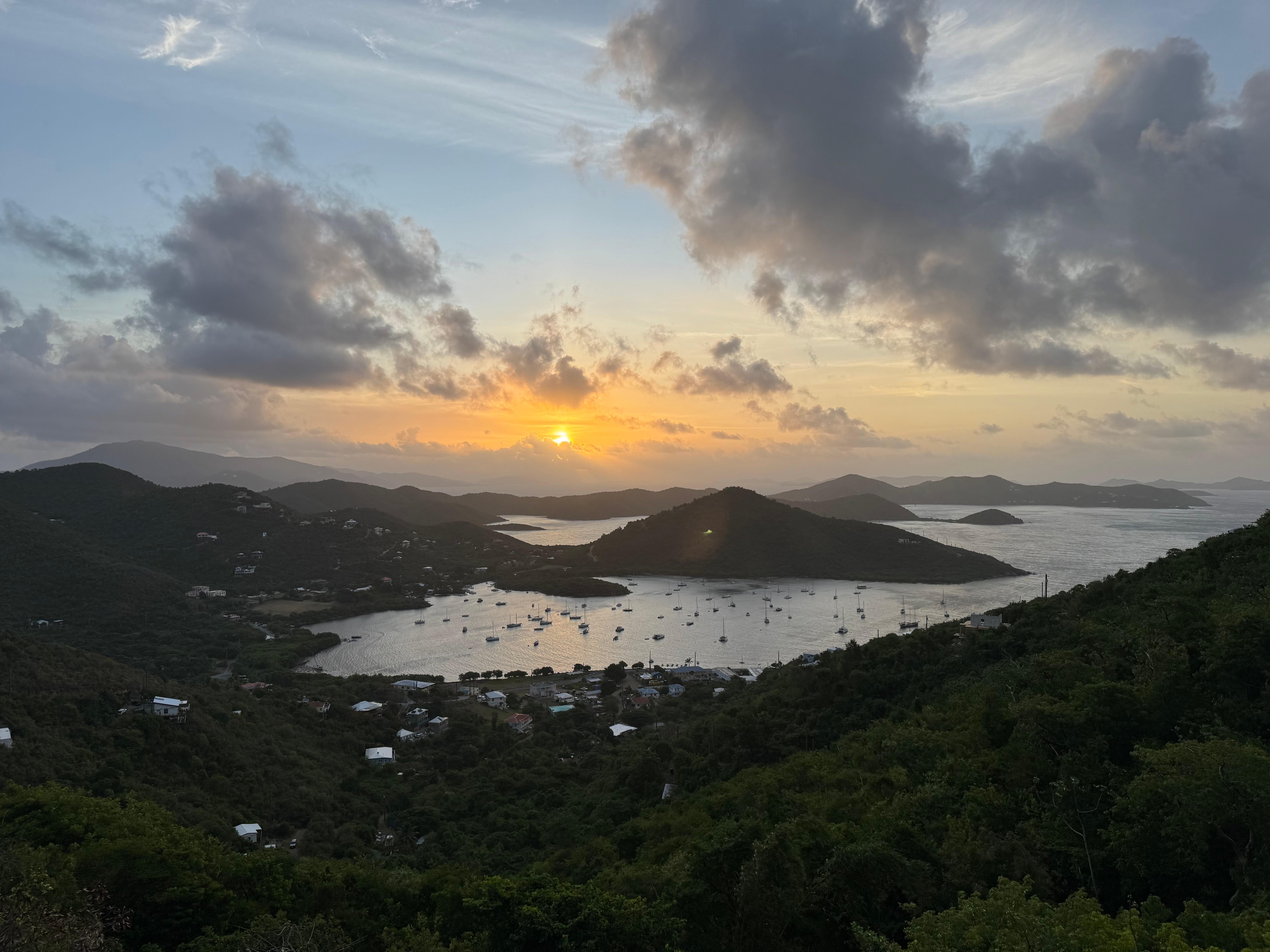 Sunrise over Coral Bay