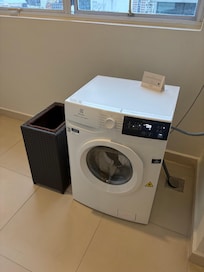 滞在中に洗濯も出来て良かった