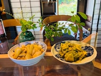 Farm to table … cooked together … yum