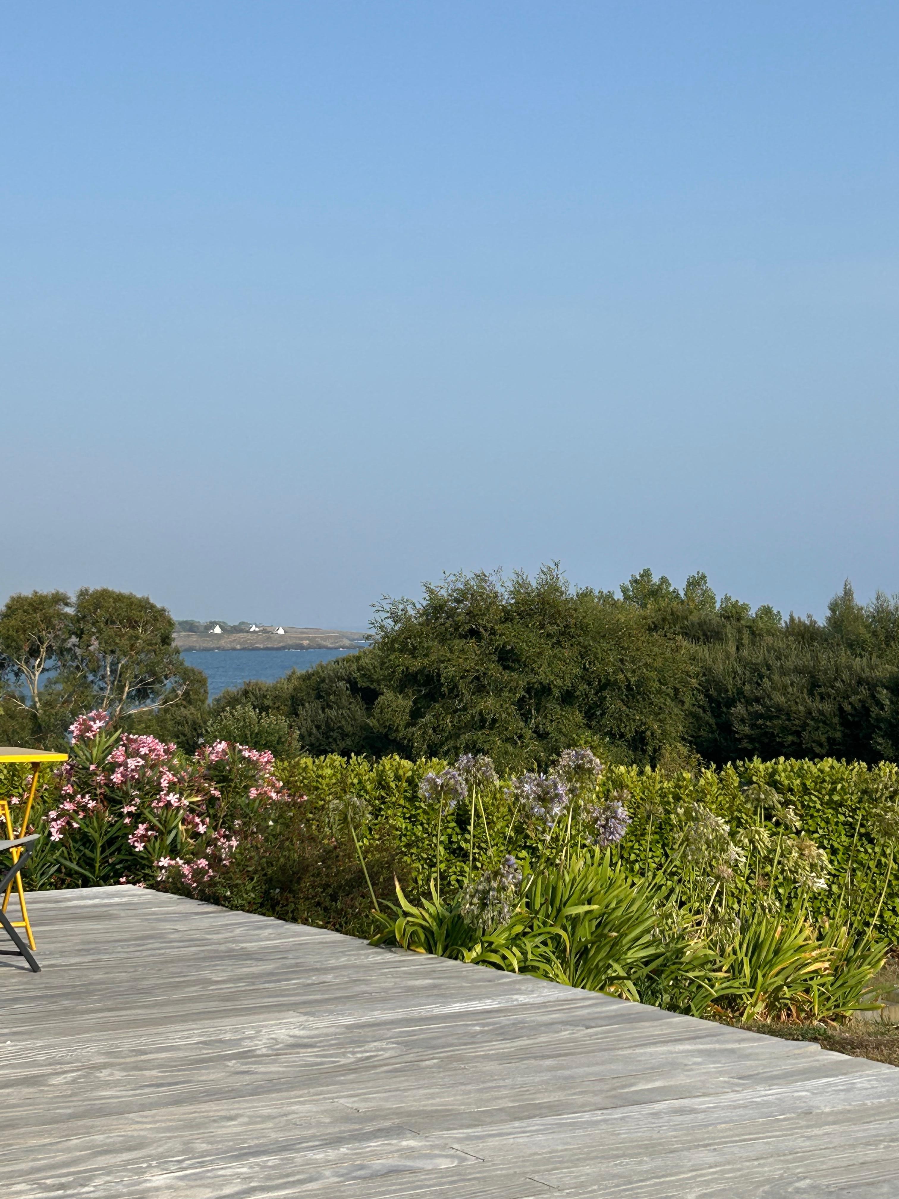 Blick von der Terrasse 
