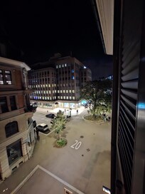 Vista desde la habitación.