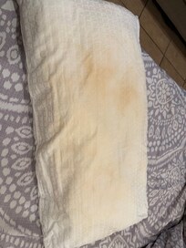 Stained smelly pillows