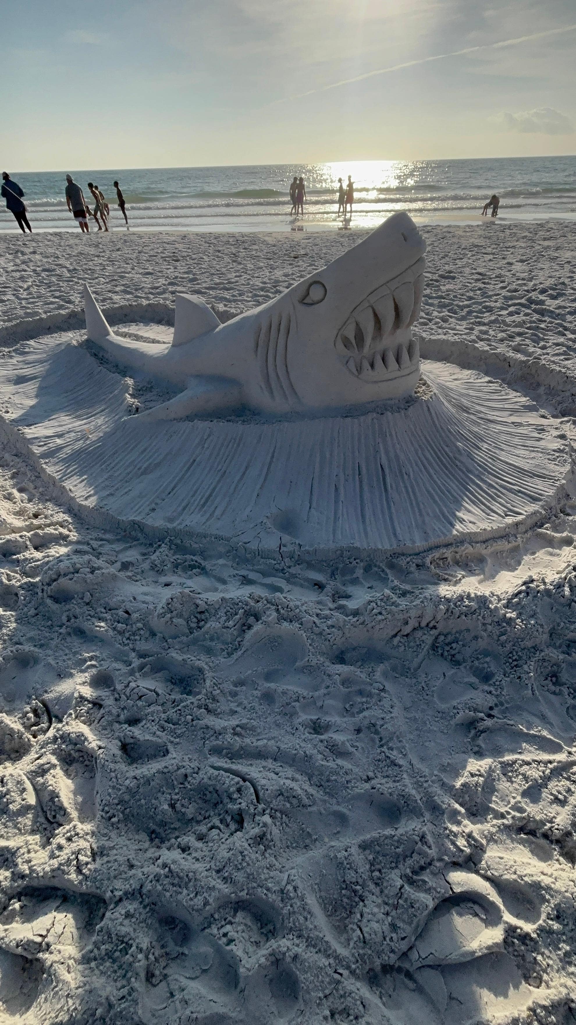 The beach. Someone is talented 