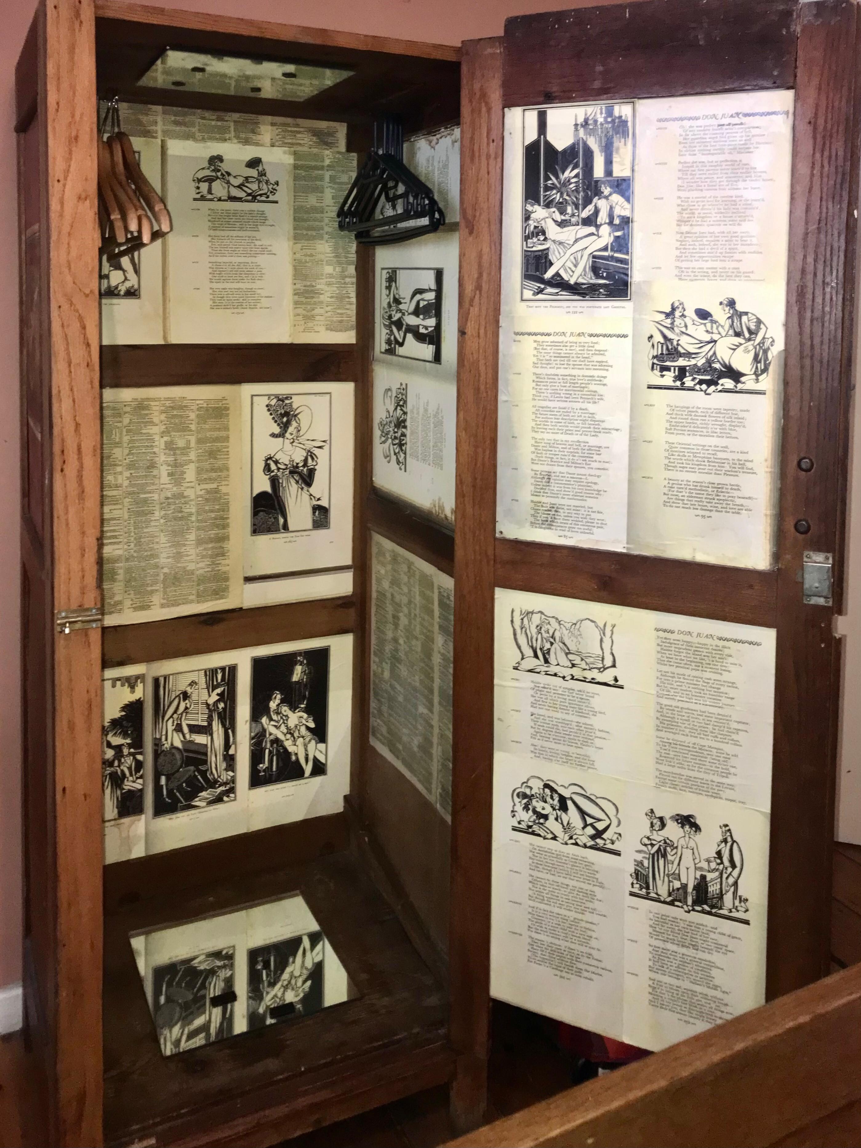Intérieur placard
Style début du siècle dernier 