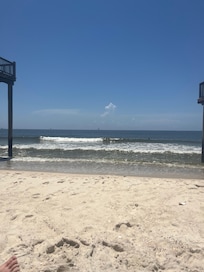 Stunning private beach