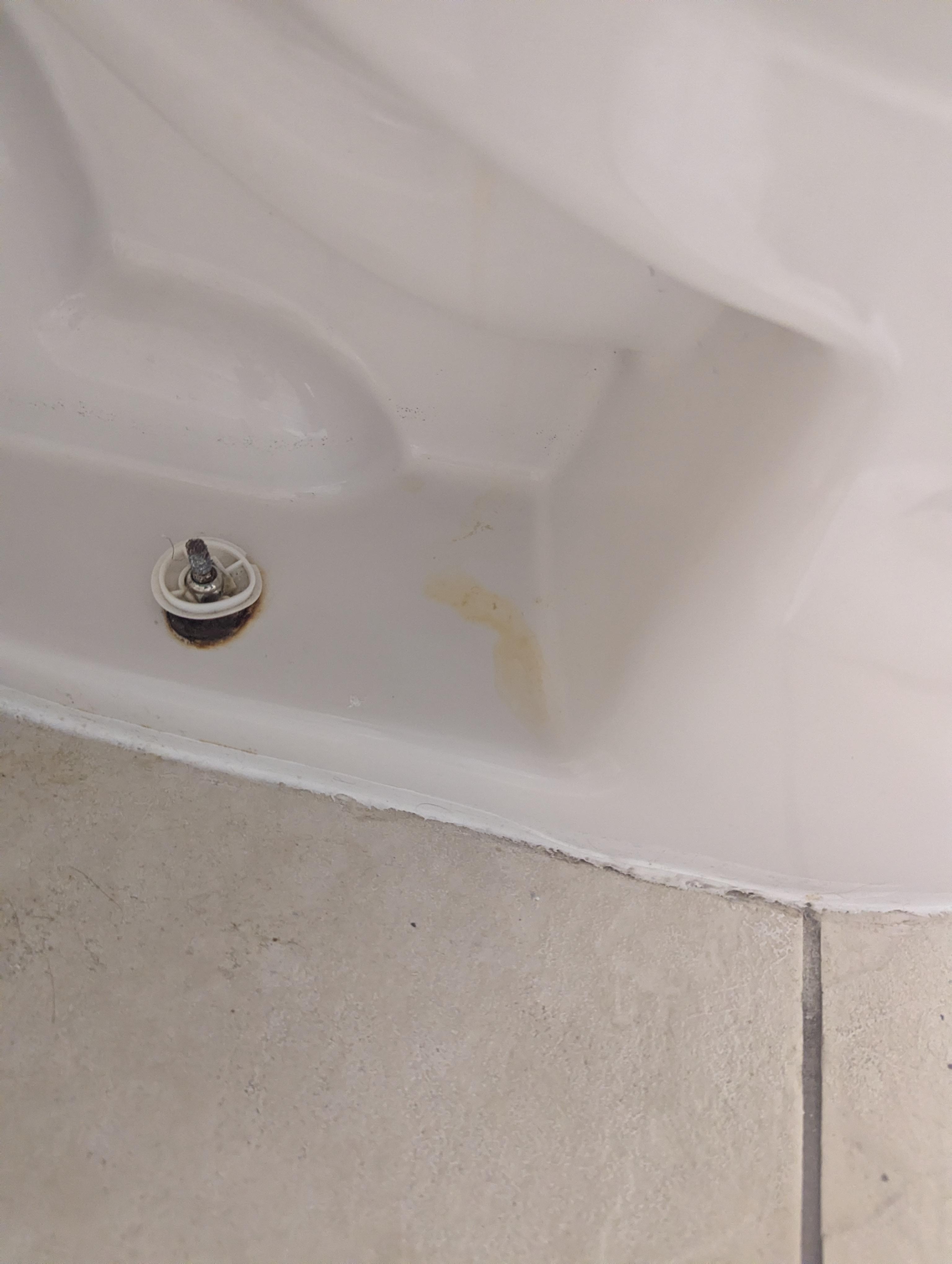 Walking into a bathroom with urine dried onto the toilet was a nice touch. 