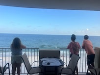 At arrival, beautiful balcony view