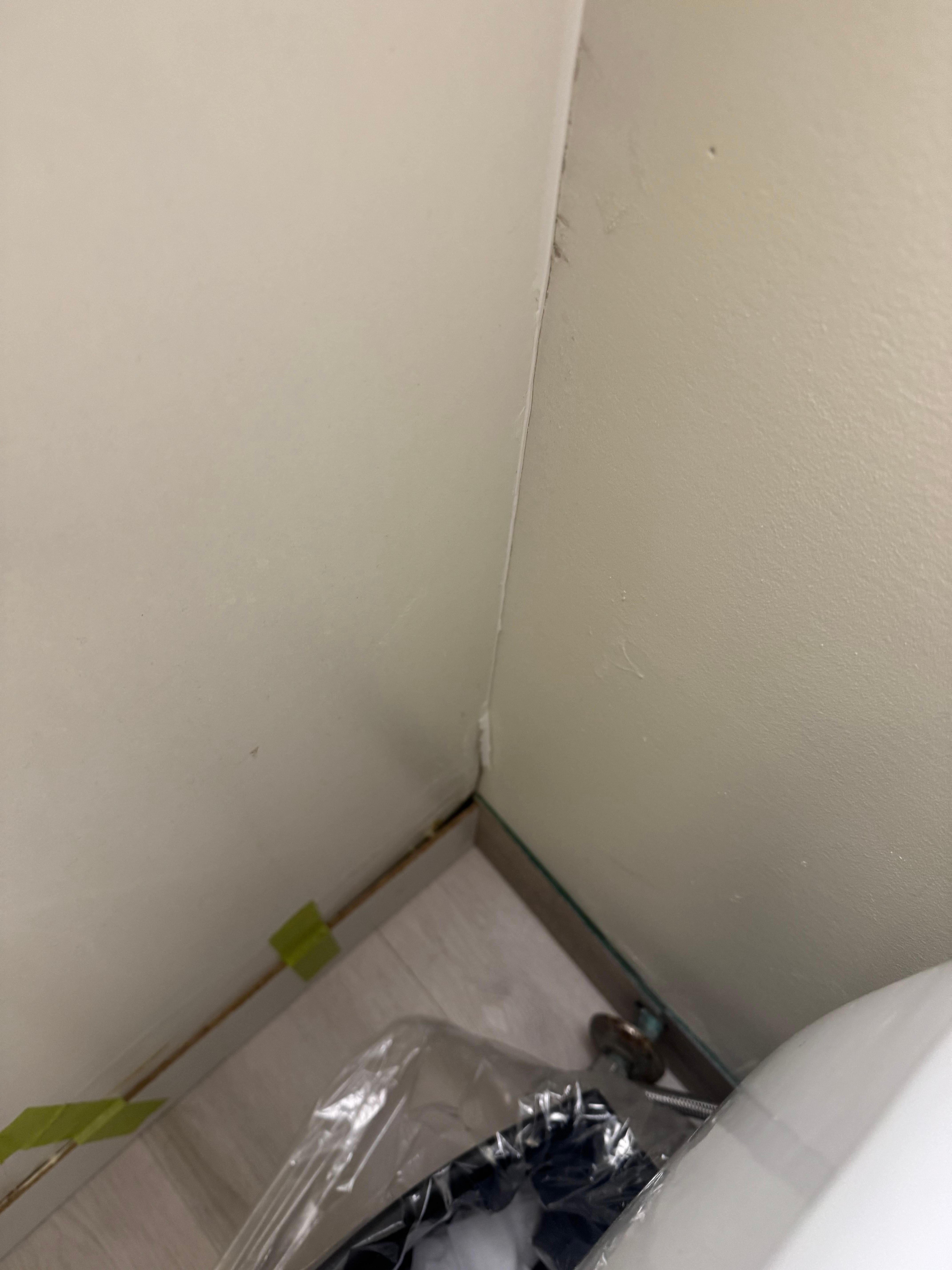 Paint peeling