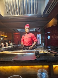 Awesome cook at Sakura!