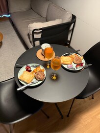 Made breakfast