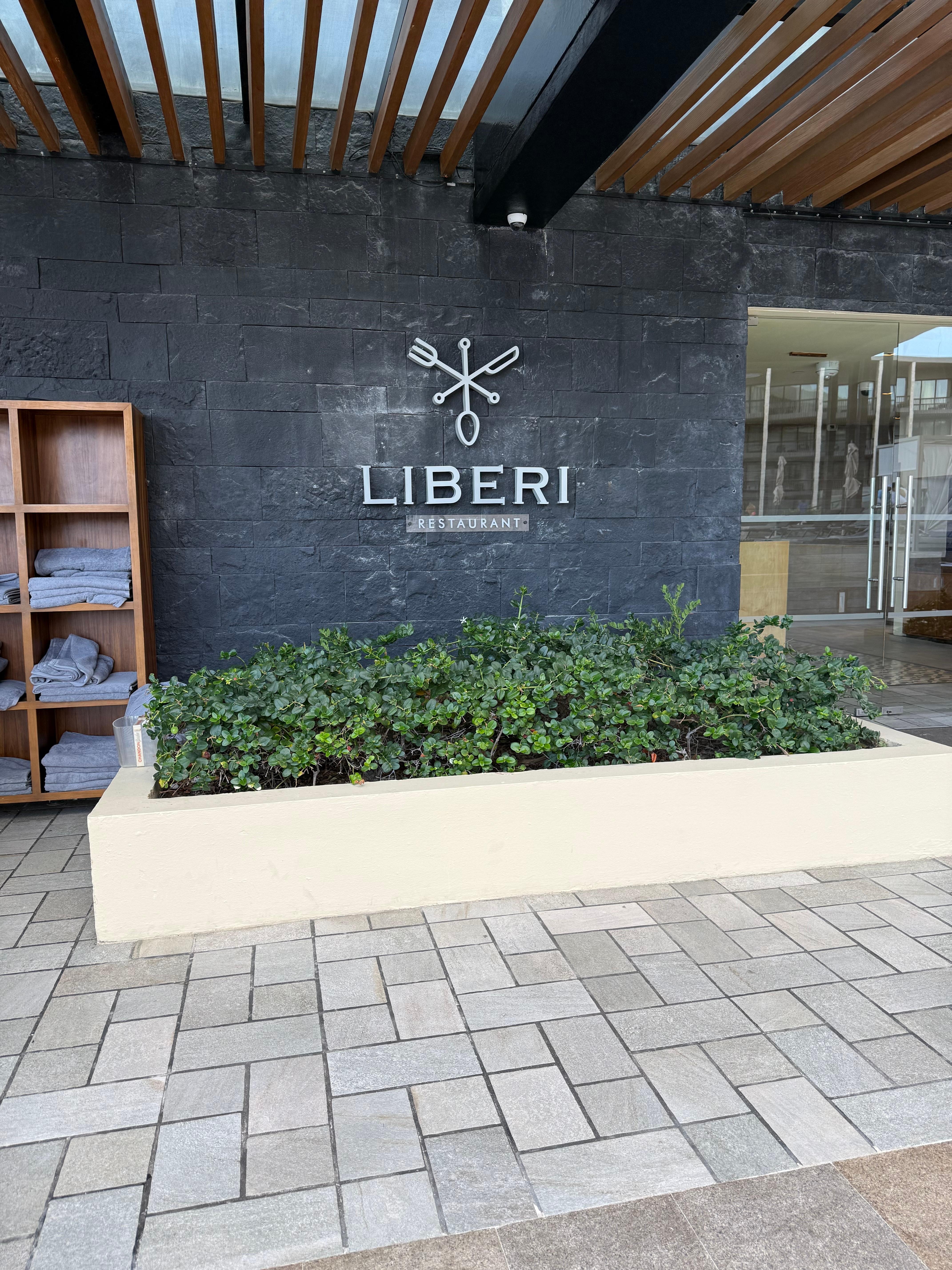 One of the restaurants