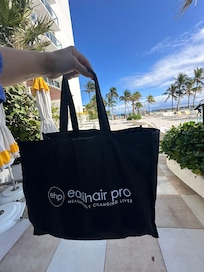 My work beach bag - heading to the beach