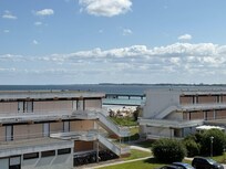 Blick vom Balkon in Richtung Seebrücke