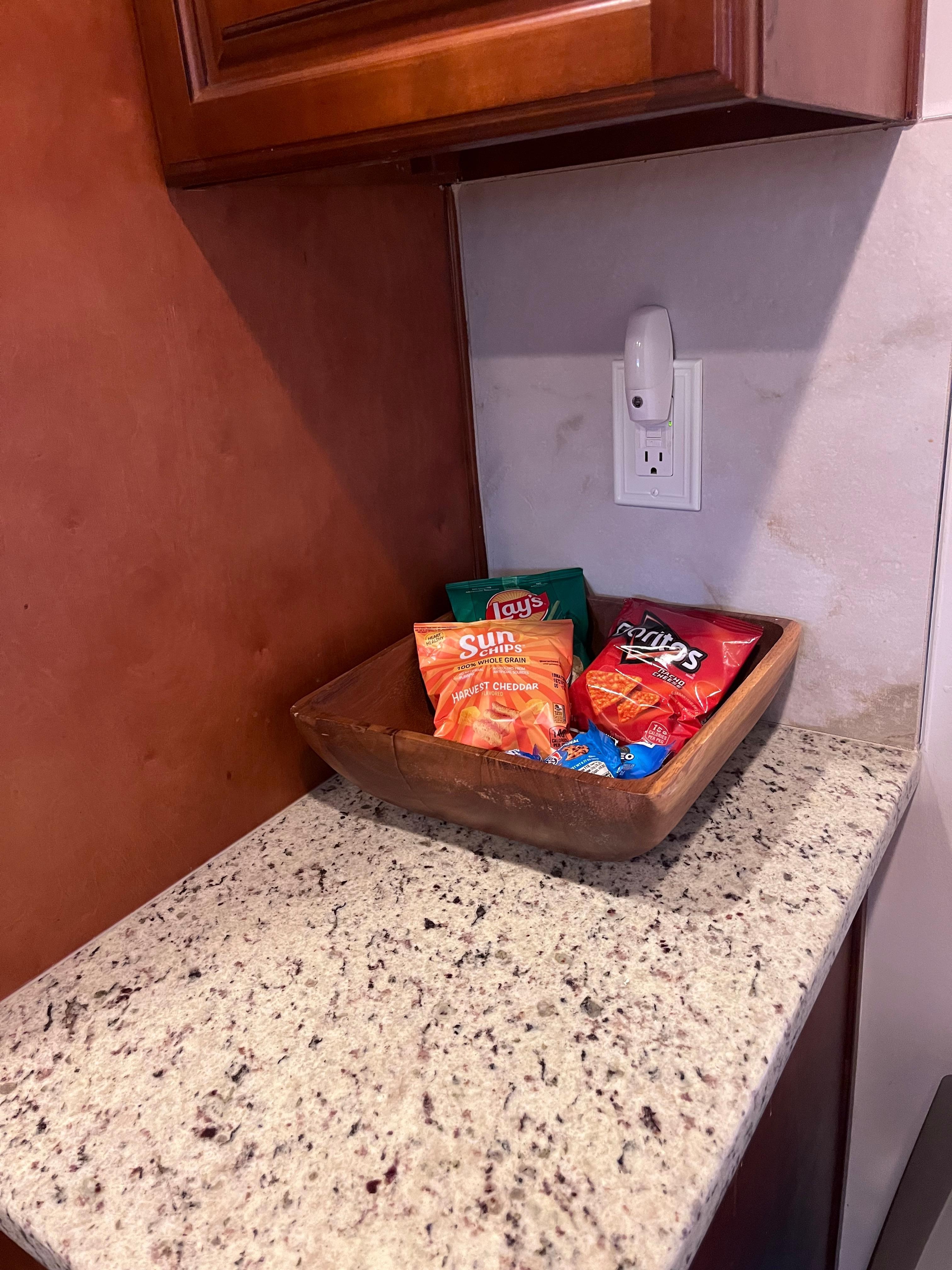 Little welcome snack 😊