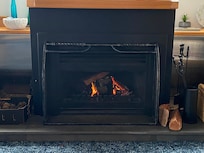 We used the fire each night.