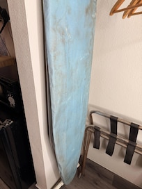 Who could use this ironing board?