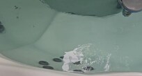 Hot tub- detritus, slime