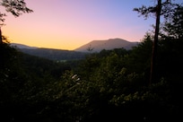 Sunrise on the back deck.