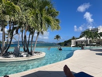 Pool- plenty of chairs/shade